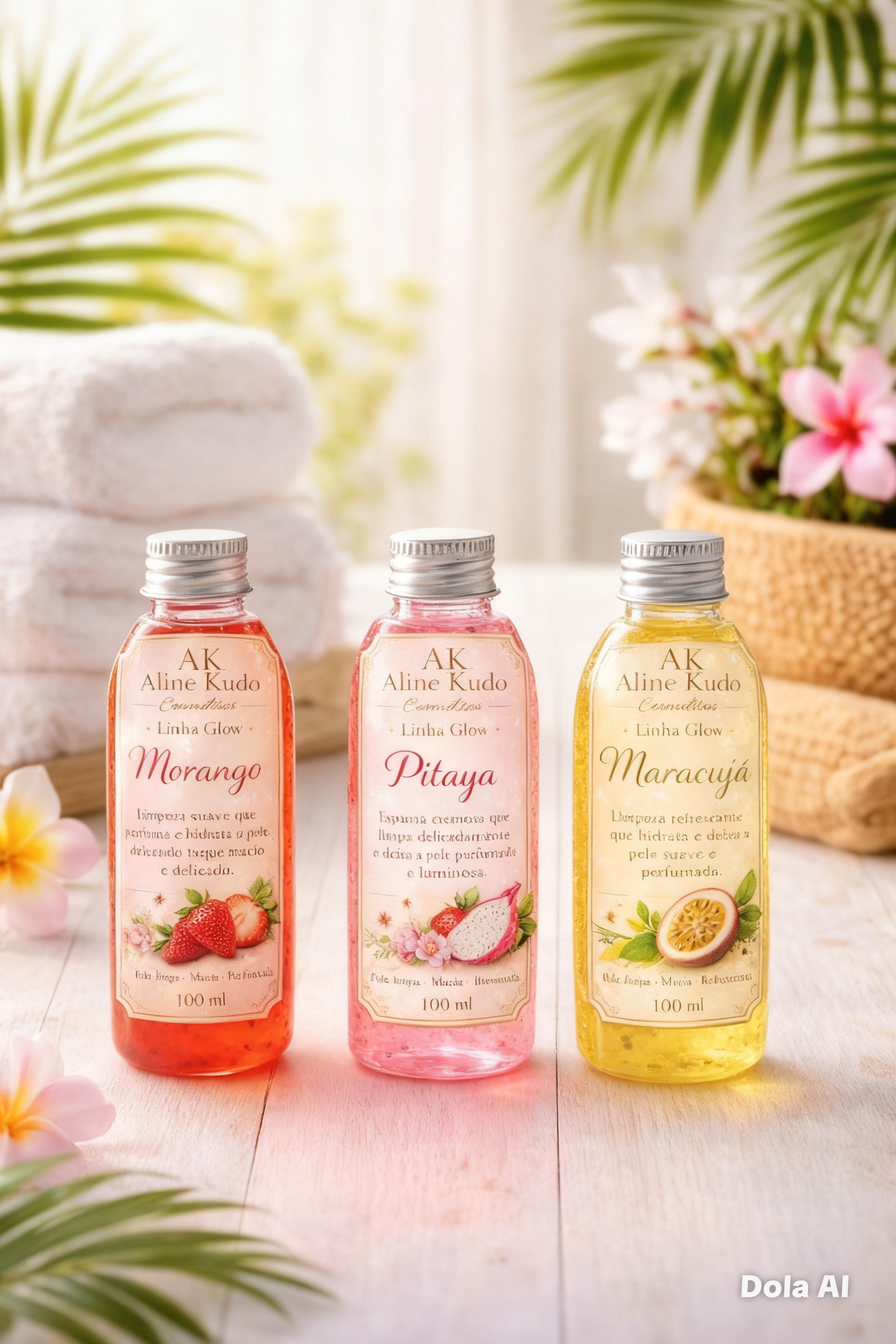 Geleia de banho de morango Pitaya e maracujá - Foto 1