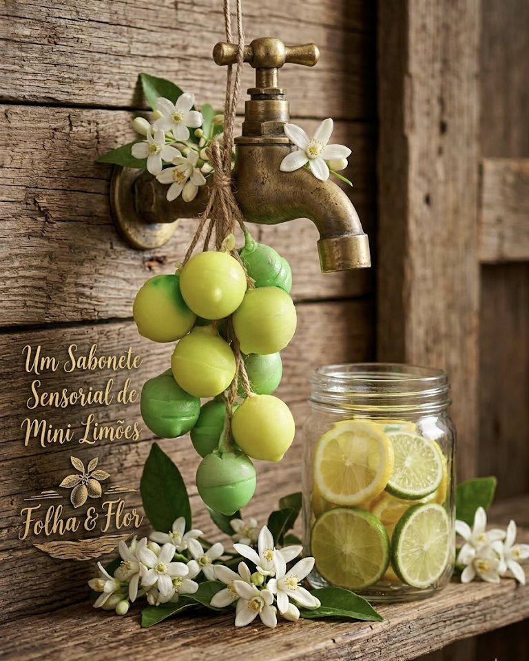 Sabonetes cachos de frutas hidratantes