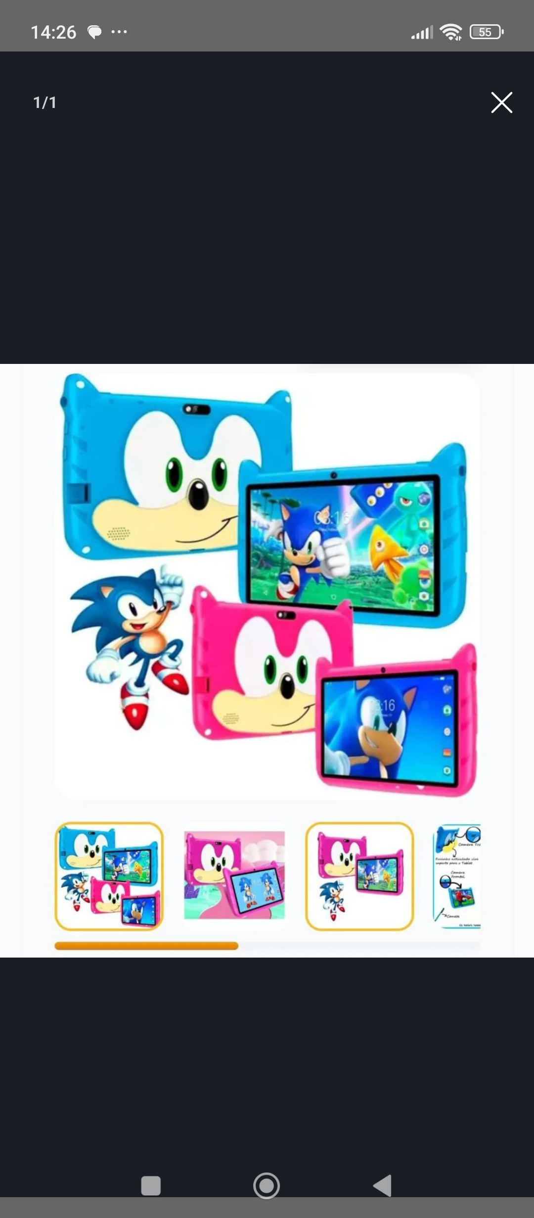 Tablet Kids Infantil