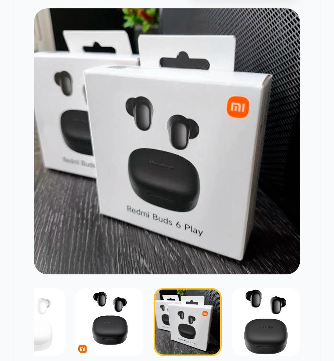 Fones de Ouvido Redmi Buds 6 Play Bluetooth 5.4 TWS