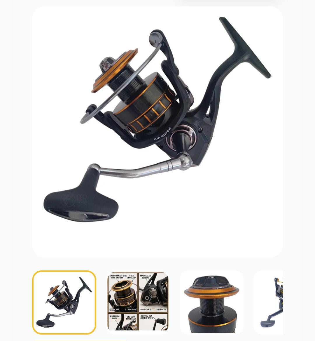 de Pesca Molinete Rtx 6000 7 Rol. 4.7:1 Carretel Alumínio Drag 28kg