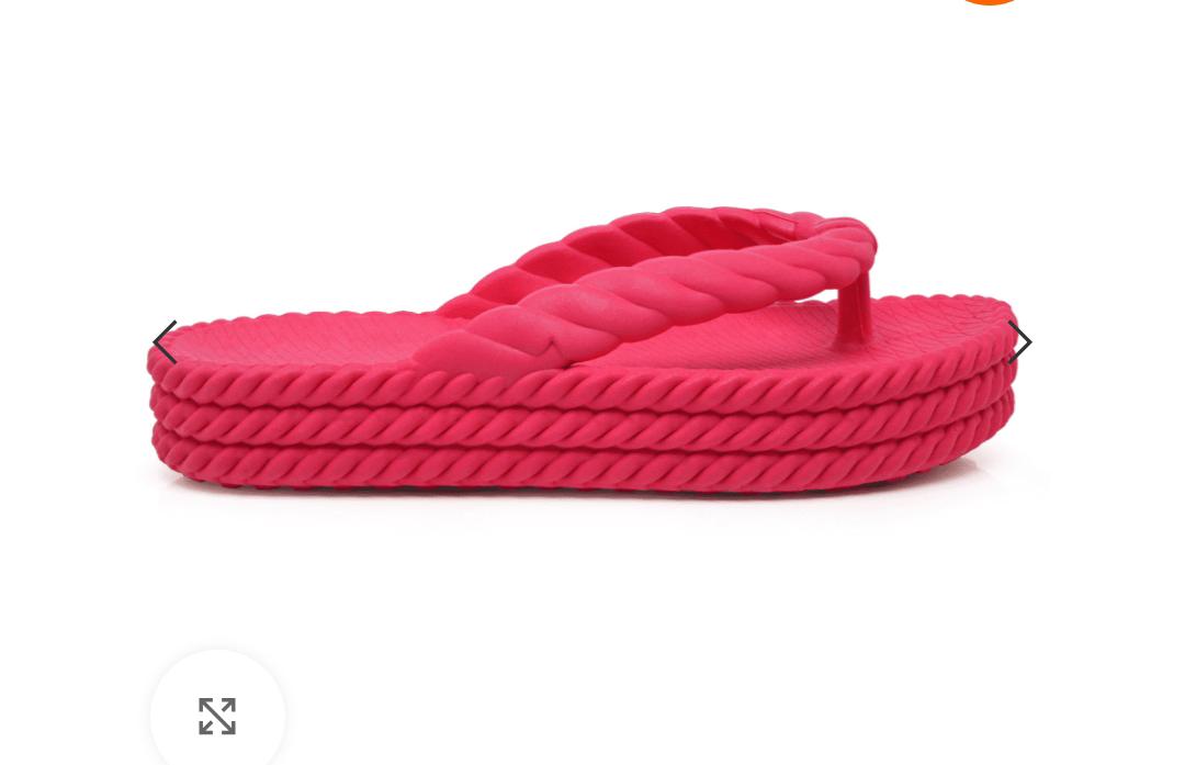 Chinelo Conforto UltraSlide Dedo Trança Confortável