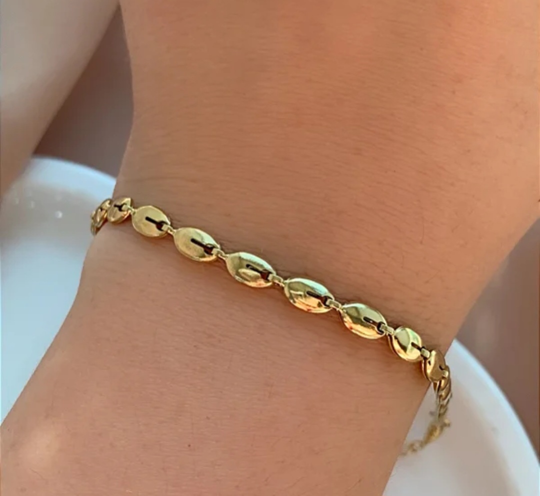 Pulseira Detalhes Ovais