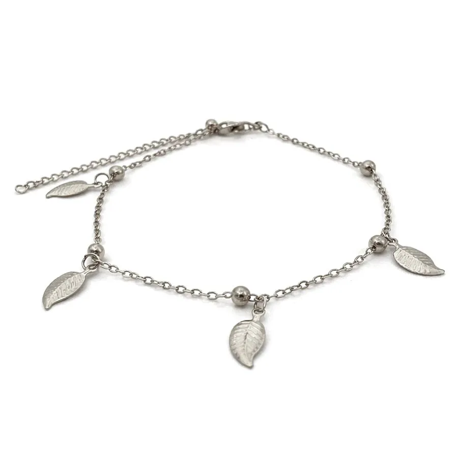 Tornozeleira Folhas e Bolinha