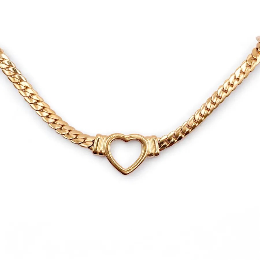 Gargantilha de Coração Vazado